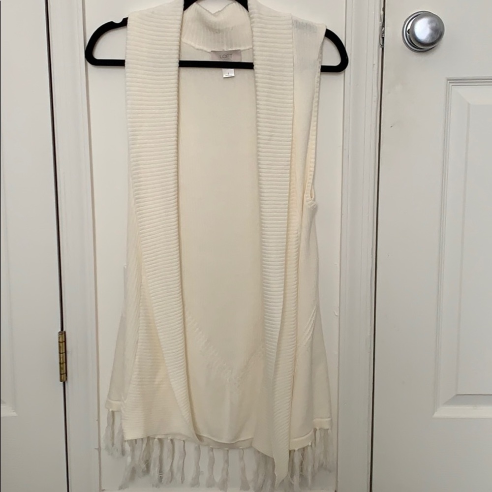 Loft sweater vest